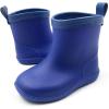 imageAmoji Baby Kids Easy On Rain Shoes Boots for Toddler Little KidBlue