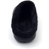 imageAmoji Fur Lined Clogs Fleece Garden Slippers House Home Winter Clogs ShoesBlack