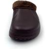 imageAmoji Fur Lined Clogs Fleece Garden Slippers House Home Winter Clogs ShoesBrown
