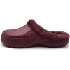 imageAmoji Fur Lined Clogs Fleece Garden Slippers House Home Winter Clogs ShoesBurgundy