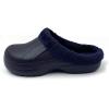 imageAmoji Fur Lined Clogs Fleece Garden Slippers House Home Winter Clogs ShoesNavy