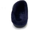 imageAmoji Fur Lined Clogs Fleece Garden Slippers House Home Winter Clogs ShoesNavy