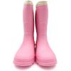 imageAmoji Kids Rain shoes Easy On Rubber Rain Boots Little KidBig KidPink