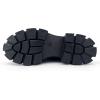 imageAmoji Unisex Ankle Chelsea Rain Platform Rubber Waterproof Boots 917Black
