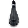 imageAmoji Unisex Ankle Chelsea Rain Platform Rubber Waterproof Boots 917Black