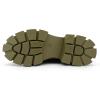 imageAmoji Unisex Ankle Chelsea Rain Platform Rubber Waterproof Boots 917Olive