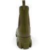 imageAmoji Unisex Ankle Chelsea Rain Platform Rubber Waterproof Boots 917Olive