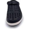 imageAmoji Unisex Garden Clog Yard Shower Shoes CL1820BlackWhite