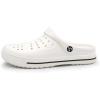 imageAmoji Unisex Garden Clog Yard Shower Shoes CL1820Whitewhite