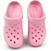 imageAmoji Unisex Garden Clogs Gardening Shoes AA15211521pink
