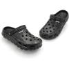 imageAmoji Unisex Garden Clogs Gardening Shoes AA1521Glitterblack