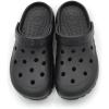 imageAmoji Unisex Garden Clogs Gardening Slip On Shoes CL212Black