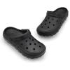 imageAmoji Unisex Garden Clogs Gardening Slip On Shoes CL212Black