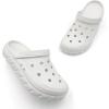 imageAmoji Unisex Garden Clogs Gardening Slip On Shoes CL212White
