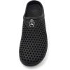 imageAmoji Unisex Garden Clogs Shoes Sandals Slippers AM1761Black
