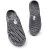 imageAmoji Unisex Garden Clogs Shoes Sandals Slippers AM1761Grey