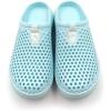 imageAmoji Unisex Garden Clogs Shoes Sandals Slippers AM1761Iceblue