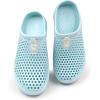 imageAmoji Unisex Garden Clogs Shoes Sandals Slippers AM1761Iceblue