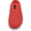 imageAmoji Unisex Garden Clogs Shoes Sandals Slippers AM1761Red
