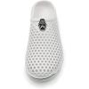 imageAmoji Unisex Garden Clogs Shoes Sandals Slippers AM1761White