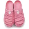 imageAmoji Unisex Garden Clogs Shoes Sandals Slippers AM1761Yy161pink
