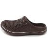 imageAmoji Unisex Garden Clogs Shoes Slippers Sandals AM1702Brown