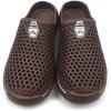 imageAmoji Unisex Garden Clogs Shoes Slippers Sandals AM1702Brown