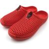 imageAmoji Unisex Garden Clogs Shoes Slippers Sandals AM1702Red
