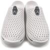 imageAmoji Unisex Garden Clogs Shoes Slippers Sandals AM1702White