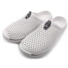 imageAmoji Unisex Garden Clogs Shoes Slippers Sandals AM1702White