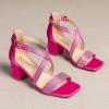 imageAmoji Womens 25 Inch Low Heel Ankle Strap Dressy Sandals 301Crossrose