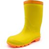 imageAmoji Kids Rain shoes Easy On Rubber Rain Boots Little KidBig KidYellow