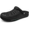 imageAmoji Unisex Garden Clog Yard Shower Shoes CL1820Blackblack