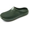 imageAmoji Unisex Garden Clogs Shoes Sandals Slippers AM1761Armygreen