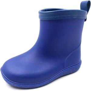 imageAmoji Baby Kids Easy On Rain Shoes Boots for Toddler Little KidBlue