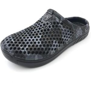 imageAmoji Unisex Camouflage Slippers Clogs SandalsBlack
