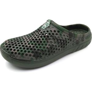imageAmoji Unisex Camouflage Slippers Clogs SandalsGreen