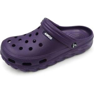 imageAmoji Unisex Garden Clogs Gardening Shoes AA15211521purple