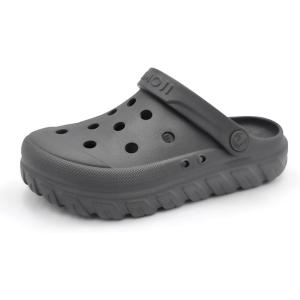 imageAmoji Unisex Garden Clogs Gardening Slip On Shoes CL212Grey