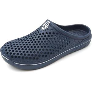 imageAmoji Unisex Garden Clogs Shoes Sandals Slippers AM1761Navy