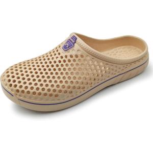 imageAmoji Unisex Garden Clogs Shoes Sandals Slippers AM1761Yy161khaki