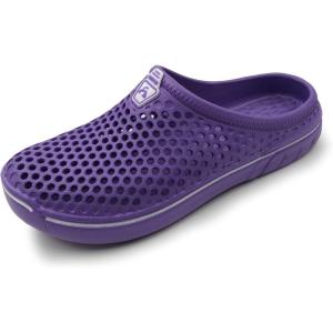 imageAmoji Unisex Garden Clogs Shoes Sandals Slippers AM1761Yy161purple