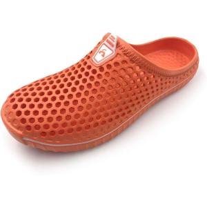 imageAmoji Unisex Garden Clogs Shoes Slippers Sandals AM1702Orange