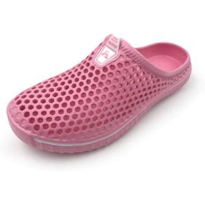 imageAmoji Unisex Garden Clogs Shoes Slippers Sandals AM1702Pink