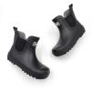 imageAmoji Boy Rain Boots Kid Waterproof Rubber Boots Garden Boots 6767Black