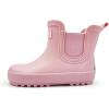 imageAmoji Boy Rain Boots Kid Waterproof Rubber Boots Garden Boots 6767Pink