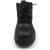 imageAmoji Boys Snow Boots Kid Warm Winter Boots Cold Weather Shoes Tollder LittleBig KidBlack