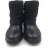 imageAmoji Boys Snow Boots Kid Warm Winter Boots Cold Weather Shoes Tollder LittleBig KidBlackblack