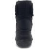 imageAmoji Boys Snow Boots Kid Warm Winter Boots Cold Weather Shoes Tollder LittleBig KidBlackblack