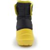 imageAmoji Boys Snow Boots Kid Warm Winter Boots Cold Weather Shoes Tollder LittleBig KidBlackyellow